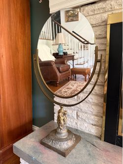 Art Deco 2-Sided Mirror