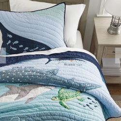 Pottery Barn Kids Ocean Twin Bedset