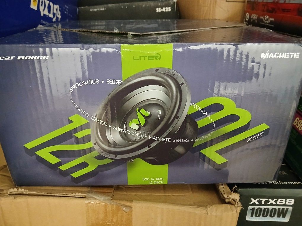 12inch Deaf Bounce Sub 1000w Peak 500rms Brand New $140firm Price Pickup Only Serious Buyers Please Yes It Is Avaliable