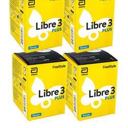 Freestyle Libre 3+.  Most Accurate Glucose Monitoring System.  $85 Per Box Or $150 for 2 boxes.