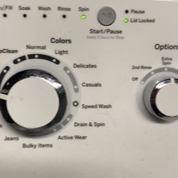 GE Washer And Gas Dryer 