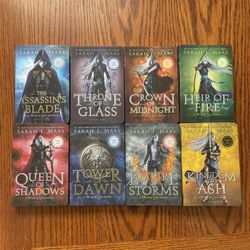Throne of Glass Miniature Character Collection Full Set Sarah J Maas Mini