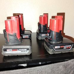 Milwaukee 12v Batteries