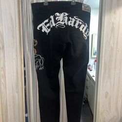Ed Hardy Size 38 Panther Jean
