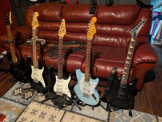 5 Guitars All For $150