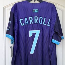 SMALL + MED + LARGE - ARIZONA DBACKS #7 CORBIN CARROLL JERSEY