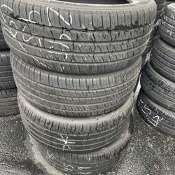 245-45-19 Used Tires 245/45/19 Llantas Usadas