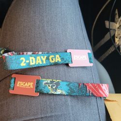 Escape Psycho Circus Wristbands 