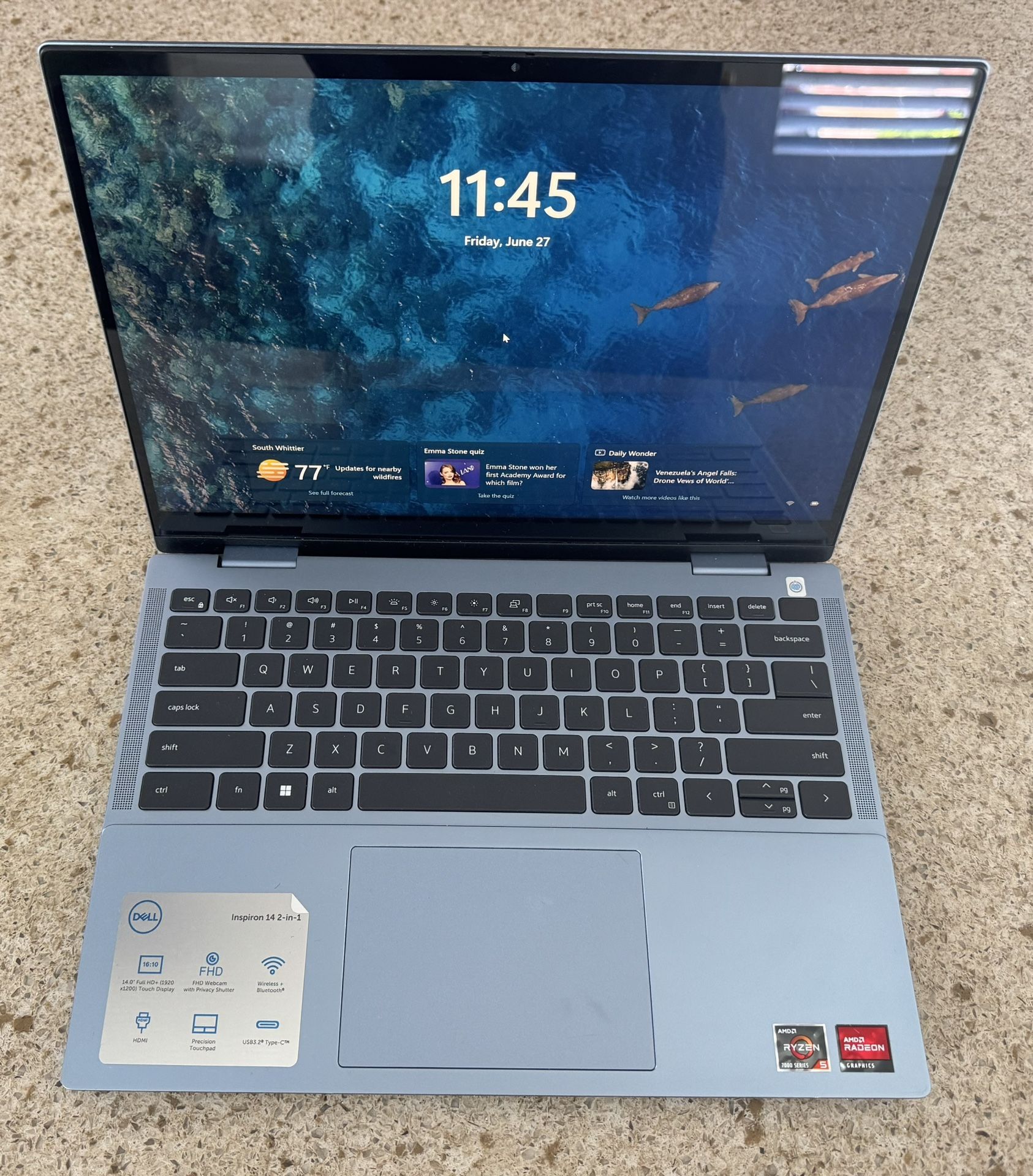 Dell Inspiron 14” 7435 2-in-1 (2023 Year)