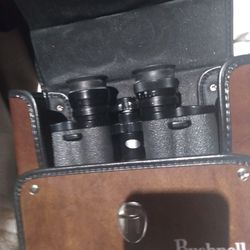 Binoculars In Case 