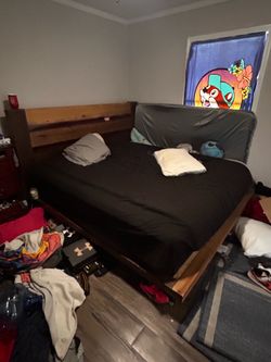 King size bed&frame
