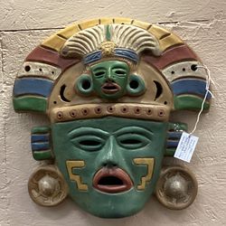 Large Clay Aztec Mask $65 EACH