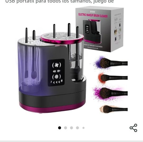 3 in 1 clean makeup brush