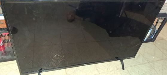 50" Sanyo 4k Smart TV w/Universal Remote. [FW50C85T] {Like/New Condition} 
Asking: $110