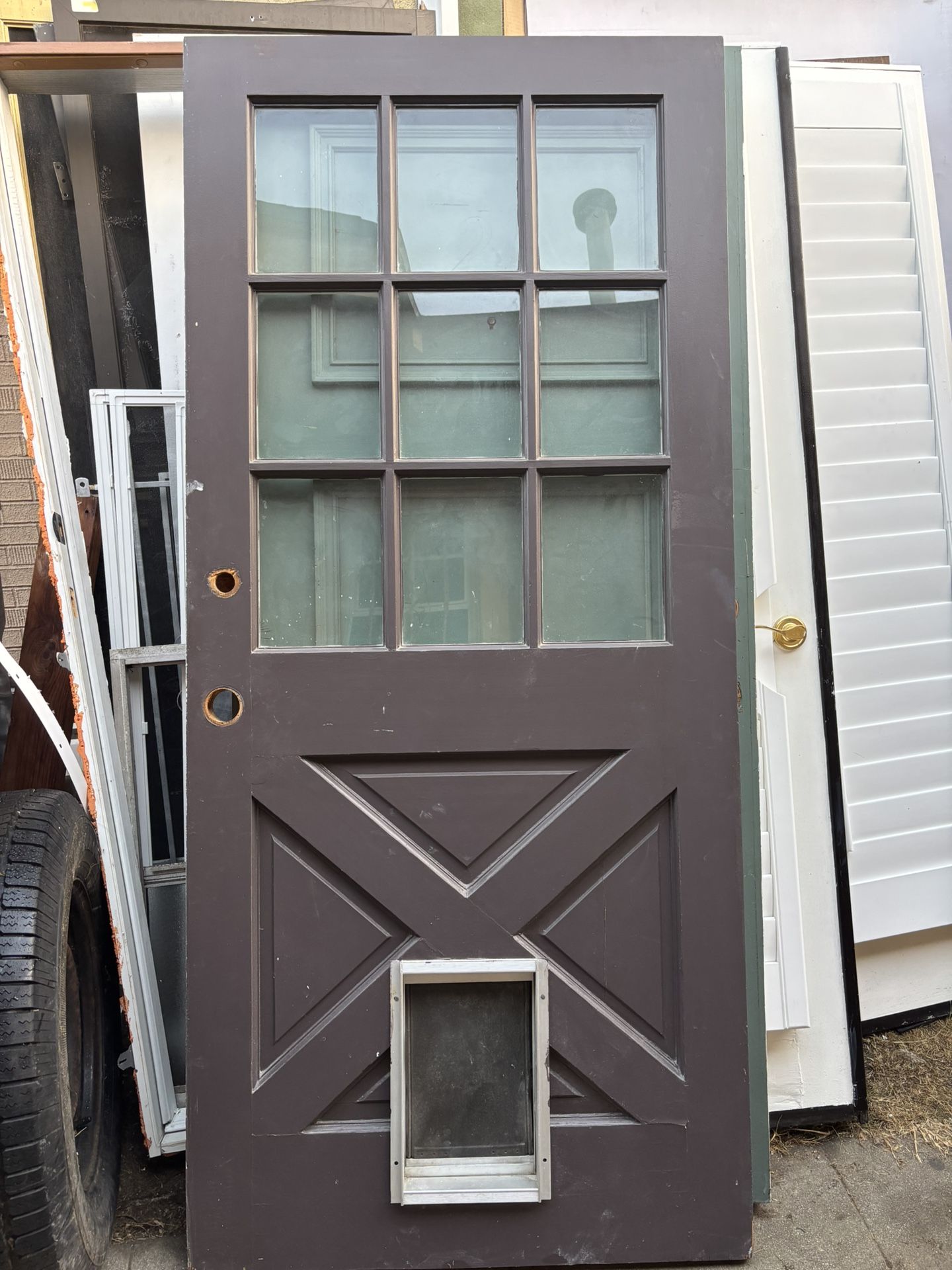 36 X 80 Exterior Wood Door