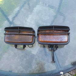 Vintage Fog Lights In Good Condition 