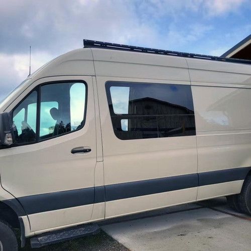 CRL FW621L Fixed Van Window Glass - Left Side