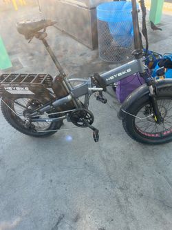 Heybike Mars folding Fat Tire E-bike