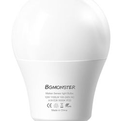⭐️ NEW Motion Sensor Bulb With Dusk To Dawn