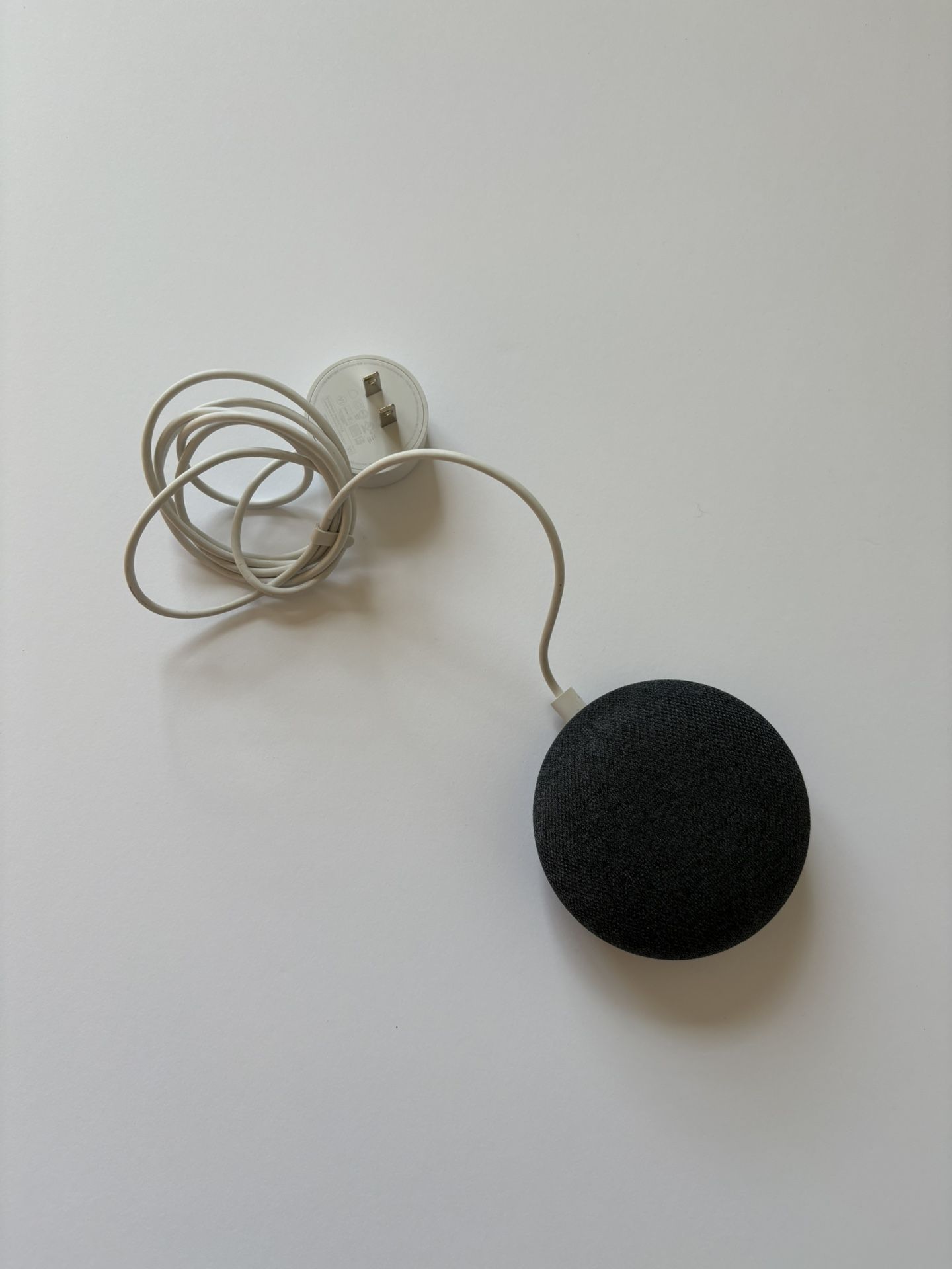Google Home Mini 1st Gen Smart Speaker Charcoal