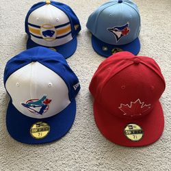 Toronto Blue Jays New Era 59Fifty MLB Fitted Hats NWT
