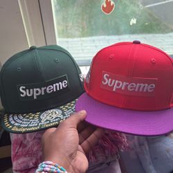 Brand New Never Worn Supreme Hats 