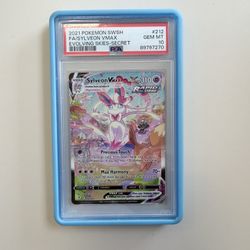 PSA 10 Sylveon vmax Evolving Skies 