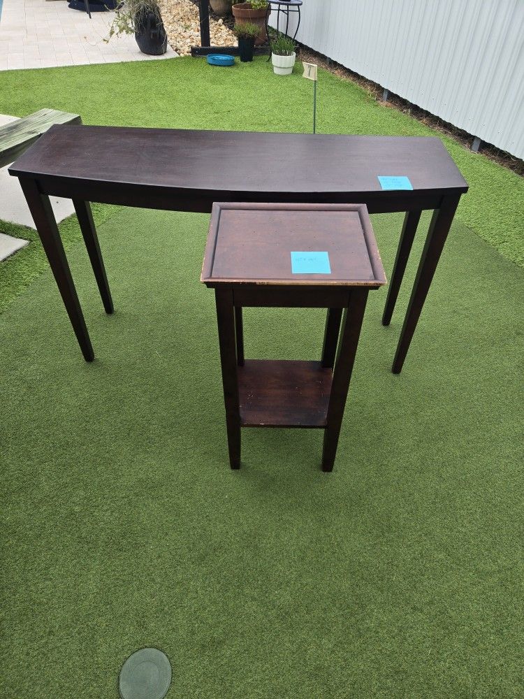 Wood Table Set