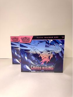 Pokémon Mega Evolution Chaos Rising Elite Trainer Box (LOT OF 2)