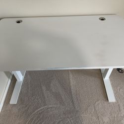 Autonomous White Electric (Adjustable) Standing Desk