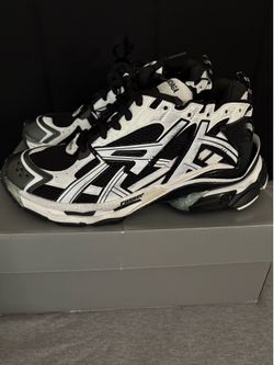 Balenciaga Runners white/black size 43