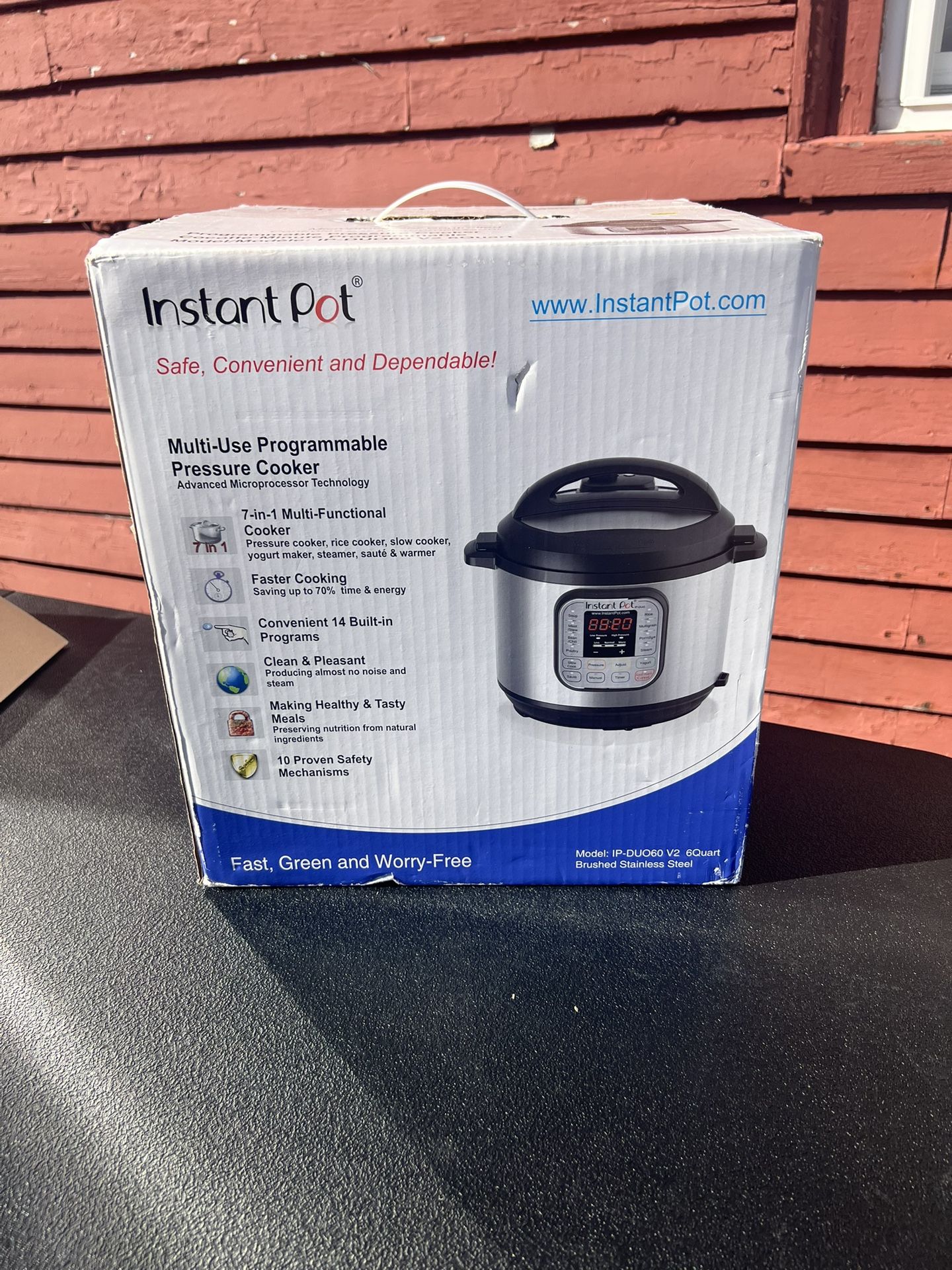 Instant pot With Air Fryer Lid