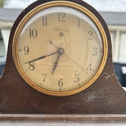 Vintage Telechron Motored Mantle Clock Revere --PARTS ONLY