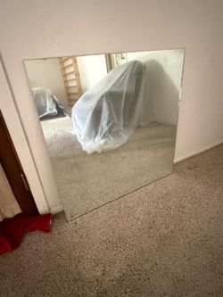 Two Large “vintage” Mirrors