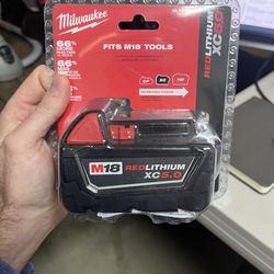 Milwuakee M-18 XC 5.0 battery