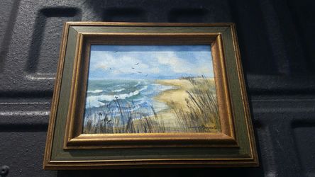 Beach Painting By Jennifer Pasquale-Spear
