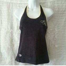 Champion Blue Halter Top Sz: M
