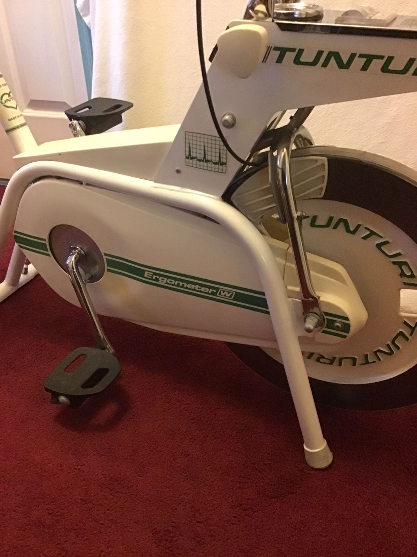 Antique TUNTURI Ergometer W Stationary Exercise Bike. 1960 s for Sale in San Bernardino CA OfferUp