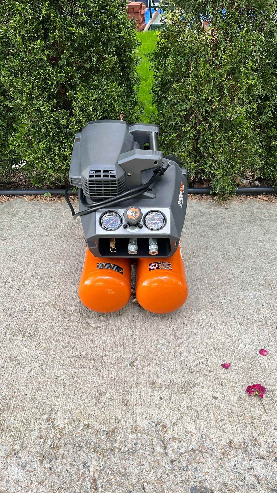 Ridgid 4.5 Gal. Portable Electric Quiet Air Compressor