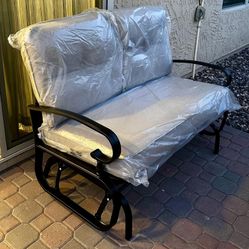 Metal Outdoor Glider