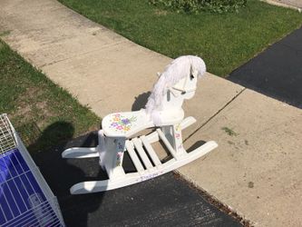 Kids rocking horse