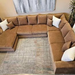 Custom Made Sectional with chaise **Proudly Made in USA