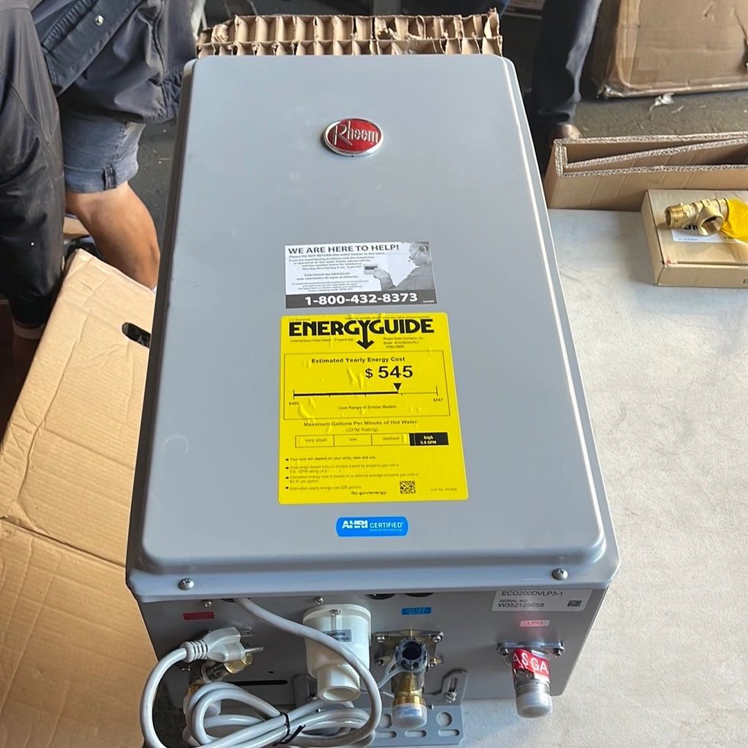 RHEEM indoor tankless water heater for Sale in Long Beach, CA - OfferUp