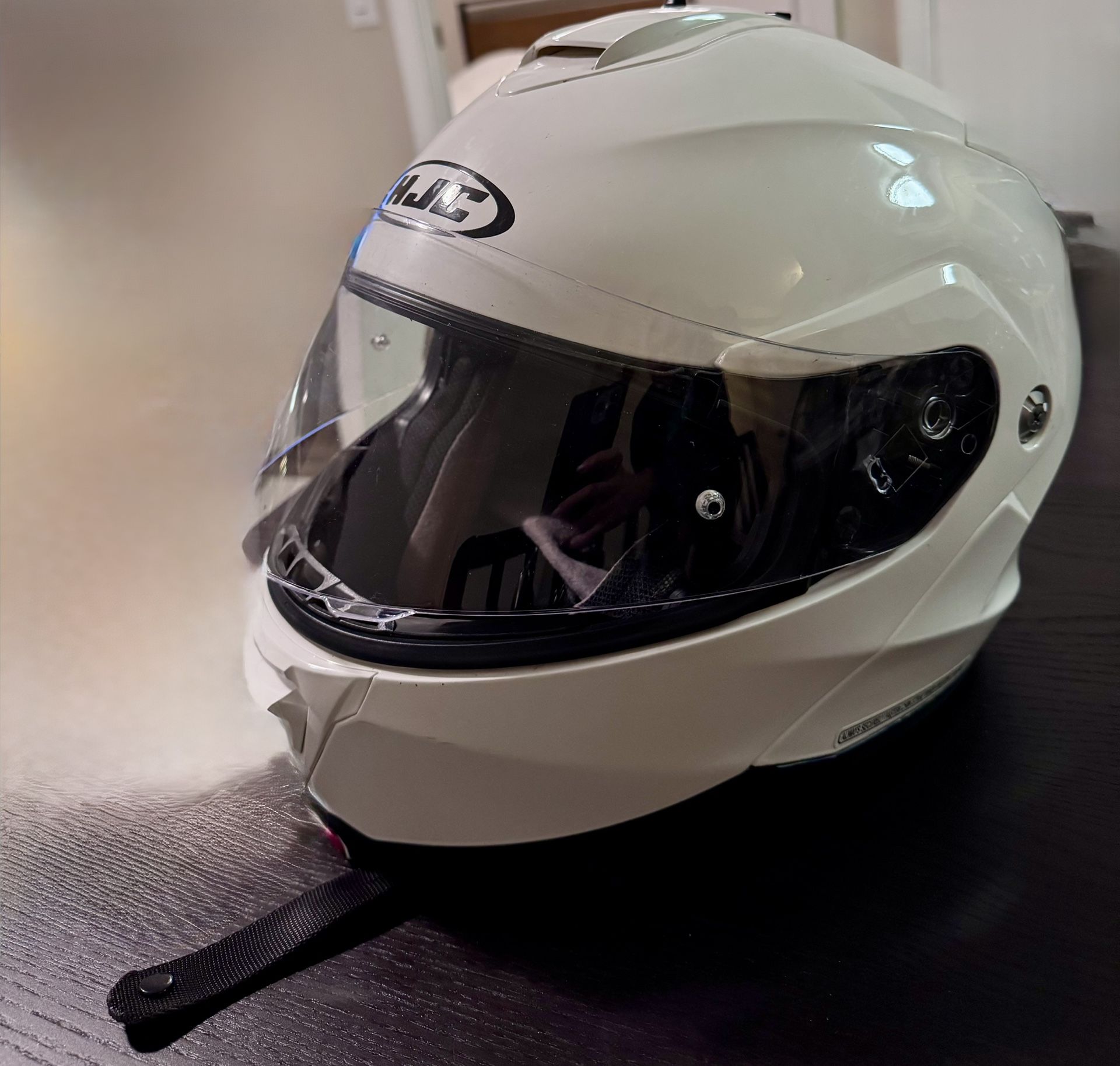 HJC C91 Solid Modular Motorcycle Helmet with HJ-17 Pinlock Shield, DOT Approved