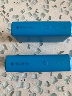 2 Mophie Power Banks - Make Offer