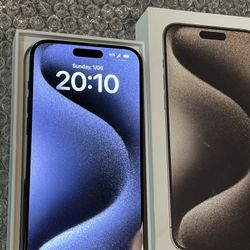 iPhone 15 PRO MAX AT&T and Cricket Like New 