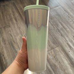 Mint Starbucks Tumbler