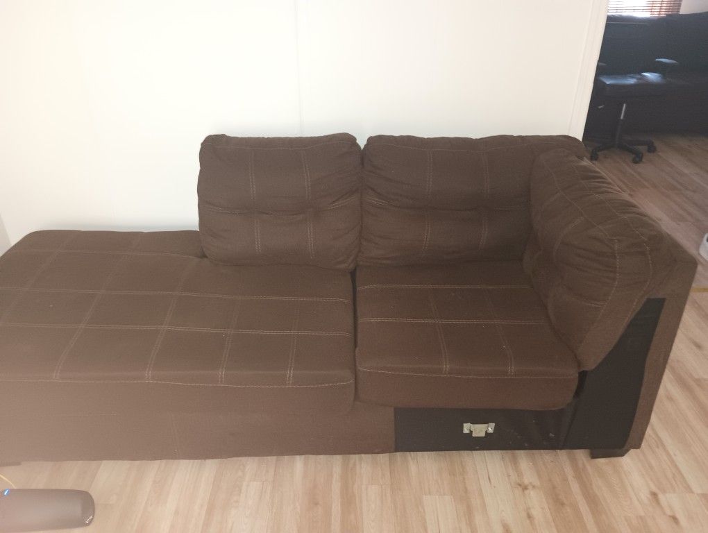 Brown Sectional For Sale