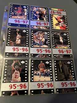 MICHAEL JORDAN BASKETBALL COLLECTION CARDS. 53 CARDS