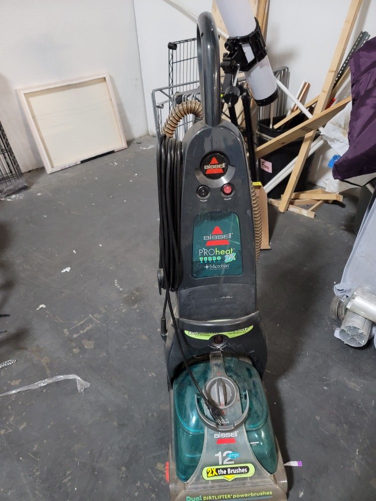 Bissell Proheat Turbo 2X Microban With Built In Heater Plus Dry Aire